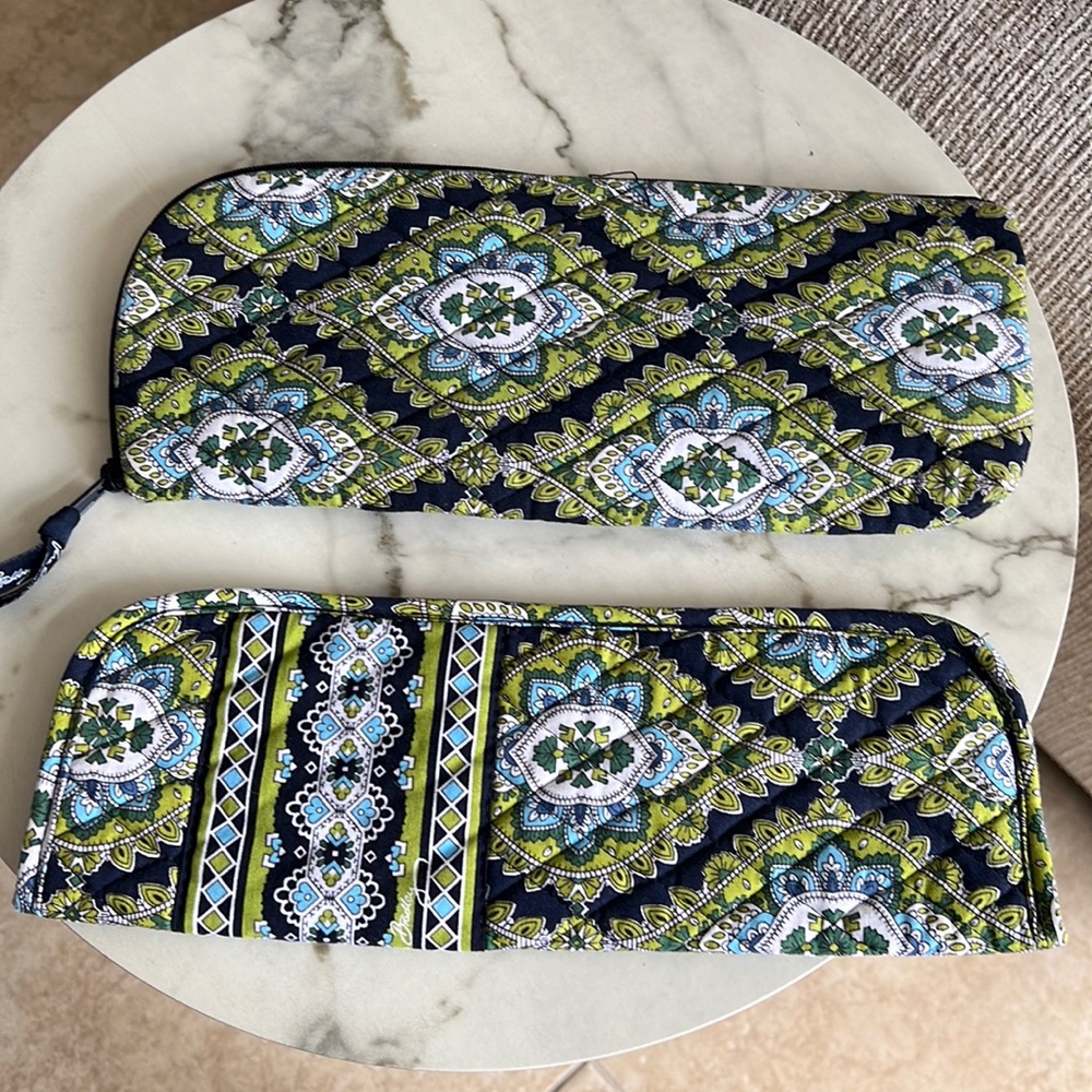 Vera Bradley Cosmetic / Hot Tool Case in "Cambridge" Pattern